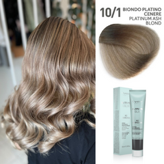 Vopsea fara amoniac ITALIA -  OYSTER Perlacolor NA 10/1 PLATINUM ASH BLOND 100 ml