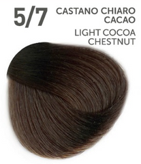 Vopsea fara amoniac ITALIA -  OYSTER Perlacolor NA 5/7 LIGHT COCOA CHESTNUT 100 ml