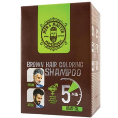 Vopsea pentru barba si par - MEN'S MASTER Professional - Nuanta Saten, 10 x 25 ml