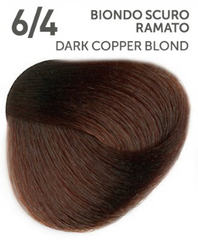 Vopsea fara amoniac ITALIA -  OYSTER Perlacolor NA 6/4 DARK COPPER BLOND 100 ml