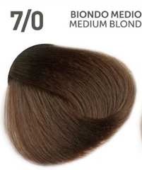 Vopsea fara amoniac ITALIA -  OYSTER Perlacolor NA 7/0 MEDIUM BLOND 100 ml