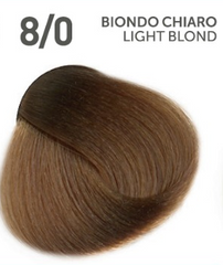 Vopsea fara amoniac ITALIA -  OYSTER Perlacolor NA 8/0 LIGHT BLOND 100 ml