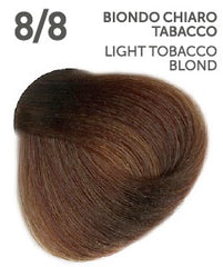 Vopsea fara amoniac ITALIA -  OYSTER Perlacolor NA 8/8 LIGHT TOBACCO BLOND 100 ml