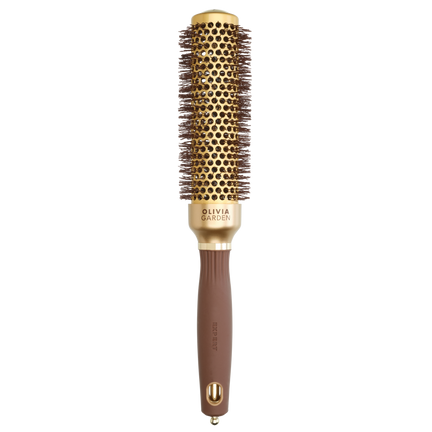 Perie termica pentru coafare - Olivia Garden Expert Blowout Shine Aurie 35 mm
