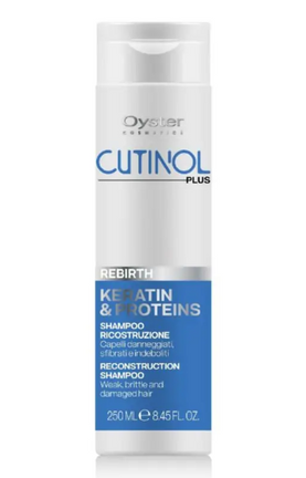 Sampon de reconstructie pentru par fragil - OYSTER Cutinol Plus Rebirth Shampoo 250 ML