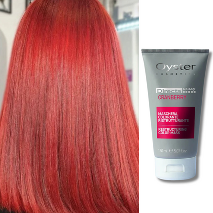 Masca coloranta rosie- Oyster Directa Crazy Cranberry 150 ml