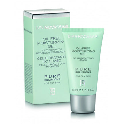 Crema pentru tenul gras si deshidratat - Bruno Vassari Pure Solution Oil Free Moisturizing Gel 50 ml