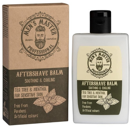 After shave balsam - MEN'S MASTER Professional Tea Tree and Menthol 120 ml