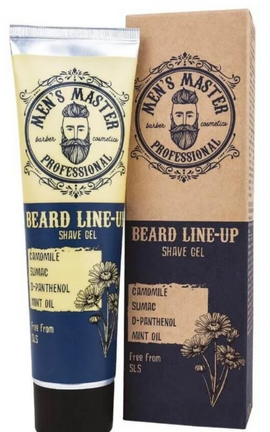 Gel de ras - MEN'S MASTER Professional Beard Line Up Shaving Gel 100 ml