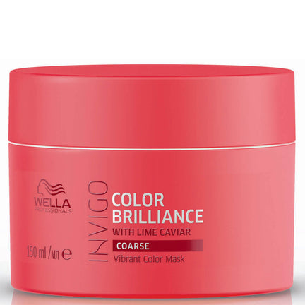 Masca pentru par vopsit si aspru - Wella Wp Invigo Color Brilliance Mask Coarse Hair 150 ml