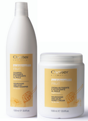 Pachet profesional pentru restructurare par uscat- OYSTER Sublime Honey Pack 2x1000 ml