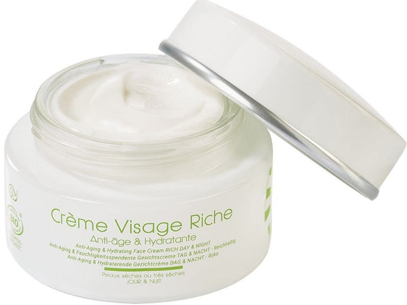 Crema BIO anti-age ten uscat, cu Slime de Melc - ROYER COSMETIQUE Creme Visage Riche 50 ml
