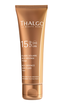 Crema de fata SPF15 - THALGO SUN Age Defence Sun Fluid 50ml
