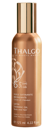 Ulei pentru bronzat SPF 6 - THALGO SUN Satin Tanning Oil 125 ml