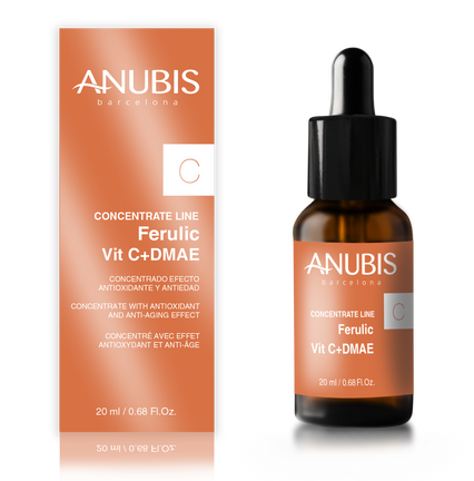 Concentrat antioxidant si anti-imbatranire - ANUBIS Ferulic Vit C+DMAE Concentrate 20 ml