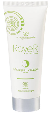 Masca ten certificata BIO, cu Slime de Melc - ROYER COSMETIQUE Masque Visage 75 ml