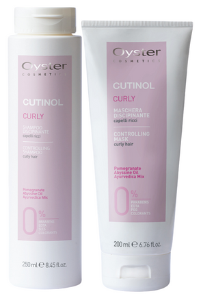 Pachet tratament pentru par ondulat, fara parabeni - Oyster Cutinol Curly Pack