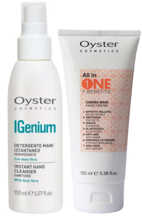 Pachet special pentru maini igienizate si hidratate - Oyster Hand Hygiene and Hydrating Pack 1