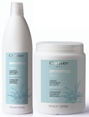Pachet profesional hidratant pentru toate tipurile de par - OYSTER Sublime Milk Pack 2x1000ml