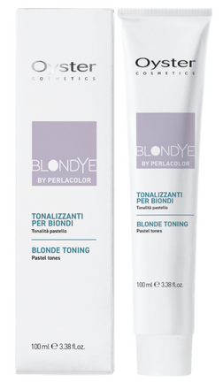 Tonere cu efect pastel pentru par blond - Oyster Blondye Tonalizzante By Perlacolor 100 ml