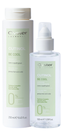 Pachet tratament pentru par gras, fara parabeni - Oyster Cutinol Be Cool Pack