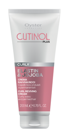 Crema pentru definirea buclelor, fara clatire - OYSTER Cutinol Plus Curly Reviving Cream 200 ml