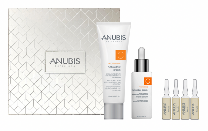 Pachet cu efect puternic antioxidant - ANUBIS Polivitaminic Glowing Pack