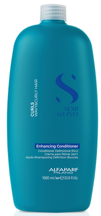Balsam pentru par cret sau ondulat - ALFAPARF Semi di Lino Curls Enhancing Conditioner 1000 ml
