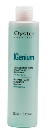Gel dezinfectant cu aloe vera si alcool 65% - Oyster IGENIUM Green Pearl Color Hand Sanitizer 250 ml
