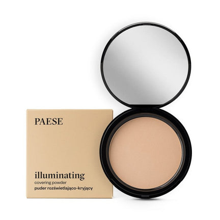 Pudra Compacta cu efect de iluminare - PAESE Illuminating Covering Powder 9 gr.