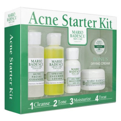 Pachet Promo pentru ten acneic - Mario Badescu Acne Starter Kit