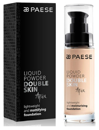 Fond de ten hidratant- Paese Liquid Powder Double Skin Aqua 30 ml (4 nuante)
