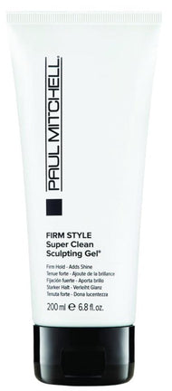 Gel de par cu fixare puternica - PAUL MITCHELL Firm Style Super Clean Sculpting Gel 200 ml