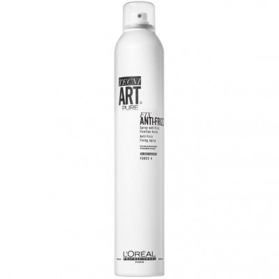 Fixativ cu efect anti-frizz - Loreal Tecni Art Fix Anti-Frizz (nivel 4) 400 ml