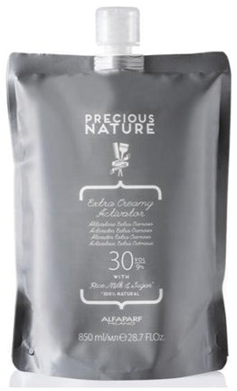 Oxidant cu ingrediente naturale 9% - Alfaparf Precious Nature Extra Creamy Activator 30 vol 850 ml