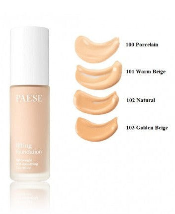 Fond de ten cu efect de lifting- Paese Lifting Foundation 30 ml (4 nuante)