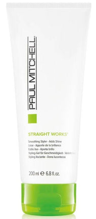 Gel de par pentru indreptare si catifelare - PAUL MITCHELL Straight Works 200 ml