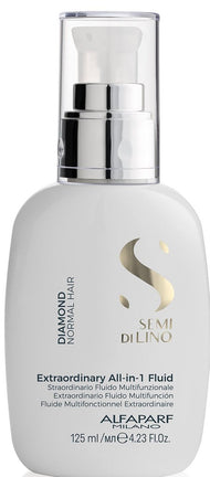 Fluid de stralucire fara clatire - Alfaparf Semi Di Lino Diamond Leave-In Fluid 125 ml