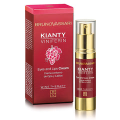 Ser pentru liftingul buzelor si al ochilor - Bruno Vassari Kianty Botox Viniferin Eye&Lips Cream 15 ml