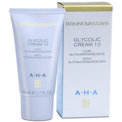 Crema acnee cu acid glicolic - Bruno Vassari AHA Glycolic Cream 10% 50 ml