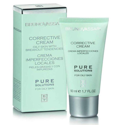 Crema-tratament pentru imperfectiuni locale - Bruno Vassari Pure Solution Corrective Cream 50 ml
