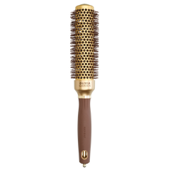 Perie termica pentru coafare - Olivia Garden Expert Blowout Shine Aurie 35 mm