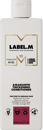 Balsam pentru par fara volum – Label M Amaranth Thickening Conditioner 300 ml