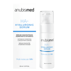 Serum concentrat cu acid hialuronic si vitamina E- ANUBISMED HA+ Hyaluronic Serum 30 ml