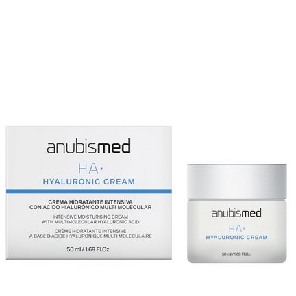 Crema puternic hidratanta cu acid hialuronic  - ANUBISMED HA+Hyaluronico Cream 50 ml