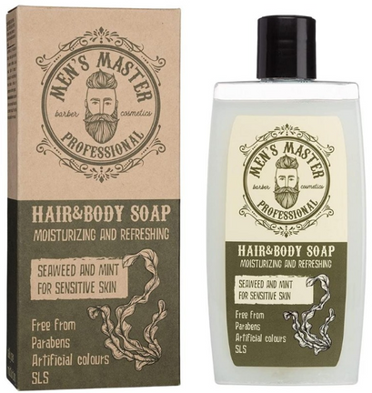 Sampon par si corp - MEN'S MASTER Professional Sea Weed and Mint 260 ml