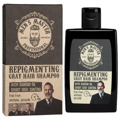 Sampon nuantator repigmentarea parului carunt – MEN'S MASTER Professional 120 ml