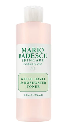 Lotiune tonica pentru stralucire - Mario Badescu Hazel & Rosewater Toner 236 ml