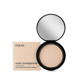 Pudra Compacta Semi-Transparenta Mata - PAESE Matte Powder Semitransparent 9 gr - 1A WARM BEIGE