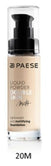 Fond de ten matifiant pentru ten gras si mixt- Paese Liquid Powder Double Skin Matt 30 ml (4 nuante) - 20M